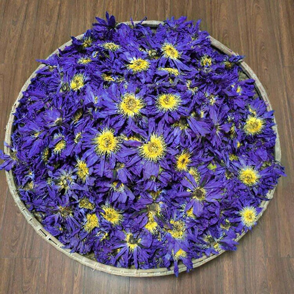 Dried Loose Blue Lotus Flower Natural Whole Flower Herbal Tea 50g