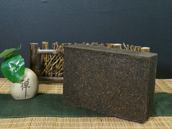 HelloYoung TeaLiu Pao Rice Brick Tea * Guangxi Aged Liubao Tea Black Tea Dark Tea 500g