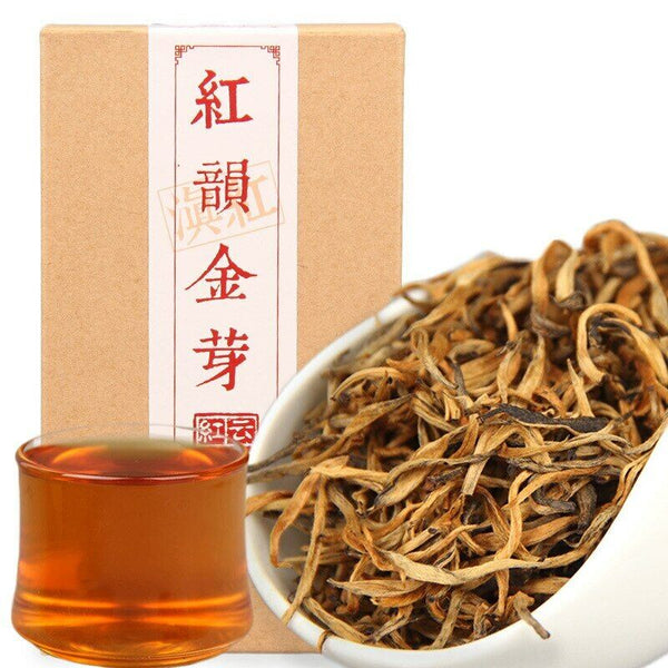 HelloYoung Tea/China Yunnan Fengqing Dian Hong Premium Red Rhyme DianHong Black Tea