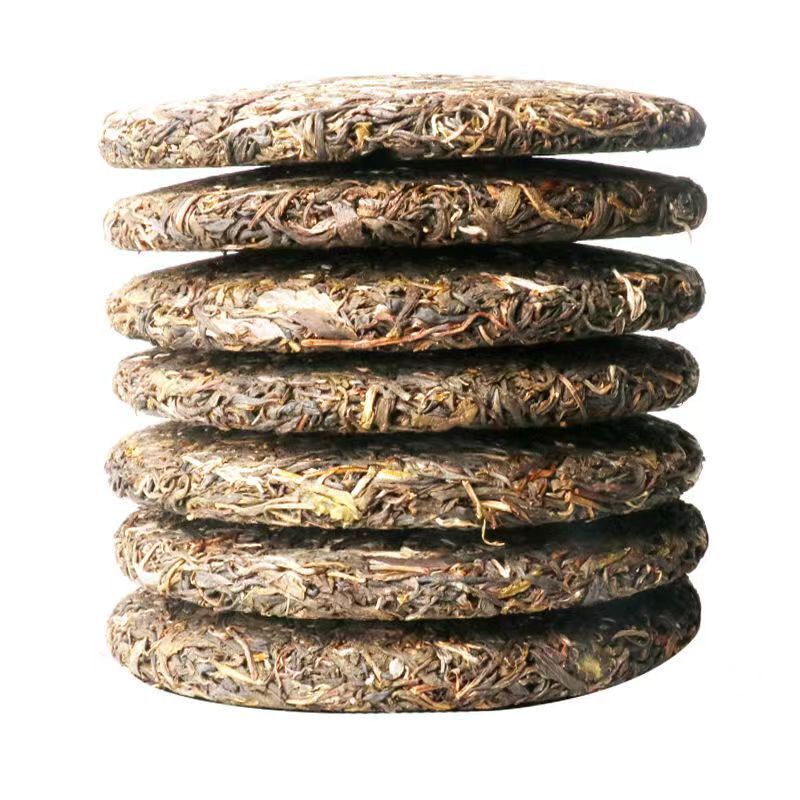 Yunnan Raw Puerh Tea Iceland Pu-erh Raw Tea Cake Big Leaves Pu'er Green Tea 357g