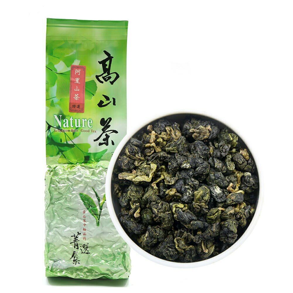 HelloYoung Premium Dongding Oolong Taiwan Alishan Tea, High Mountain Loose Tea Main image