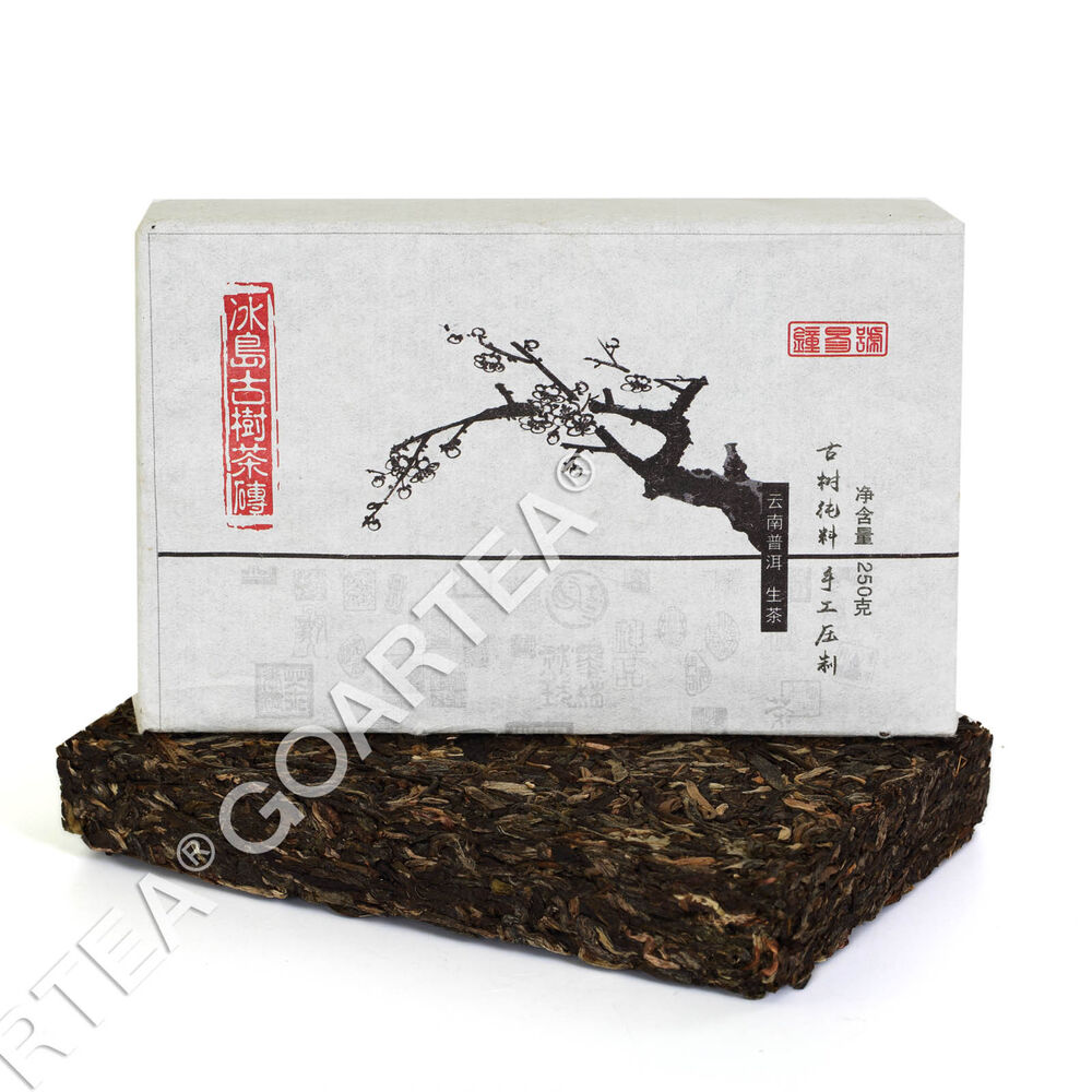 HelloYoung Year 250g Yunnan Puer Puerh Pu'er Tea Mengku Iceland Ancient Tree Raw Brick