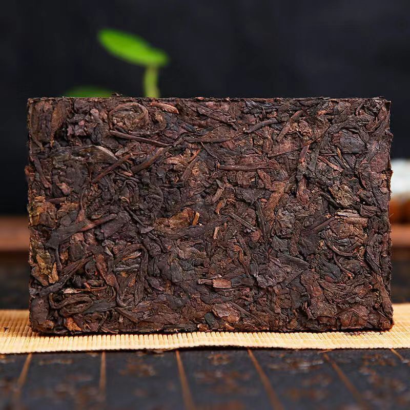 250g Yunnan Cooked Pu'er Tea Laomane Puerh Ripe Tea Brick Aged Pu-erh Black Tea Secondary image