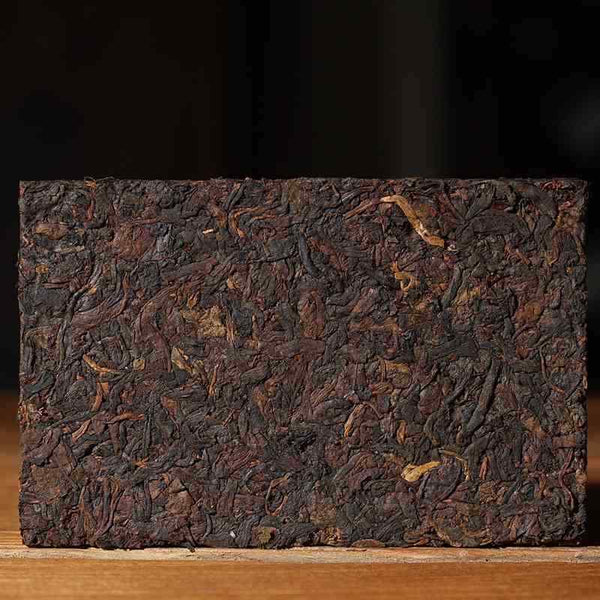 HelloYoung Tea Brick Organic Pu-erh Cooked Tea Menghai Pu'er Tea 250g Yunnan Ripe Pu-erh