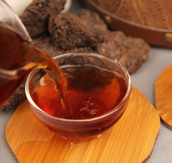 HelloYoung Yuannan Old Menghai Puer Ripe tea PuErh Oldest Puer China Yun Nan Tea 50g~500g