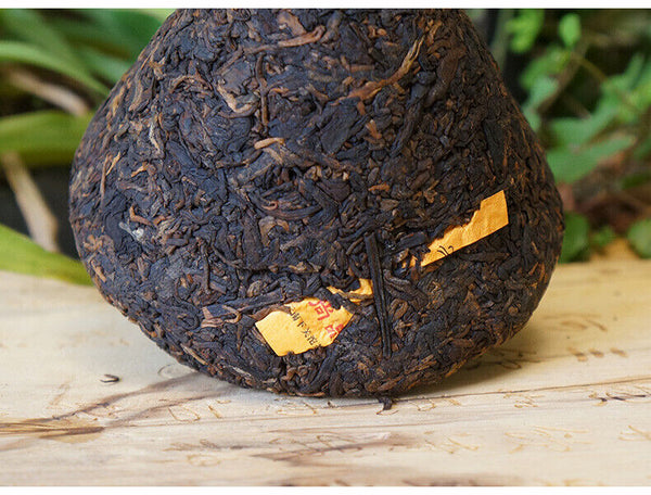 HelloYoung Big Snowy Mountain Xiaguan Mushroom Shape Pu-erh Tea Cooked Ripe Puer 250g