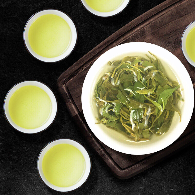 500g Laoshan green tea Chinese tea 崂山绿茶 一级春茶叶新茶 散装 正宗高山云雾青岛特产 Main image