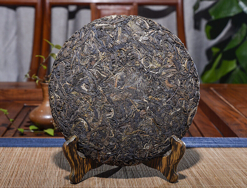 HelloYoung Yr YunNan Pu-erh Mengku YUE CHEN YUE XIANG Raw Tea Qizi Bing Puerh 357g