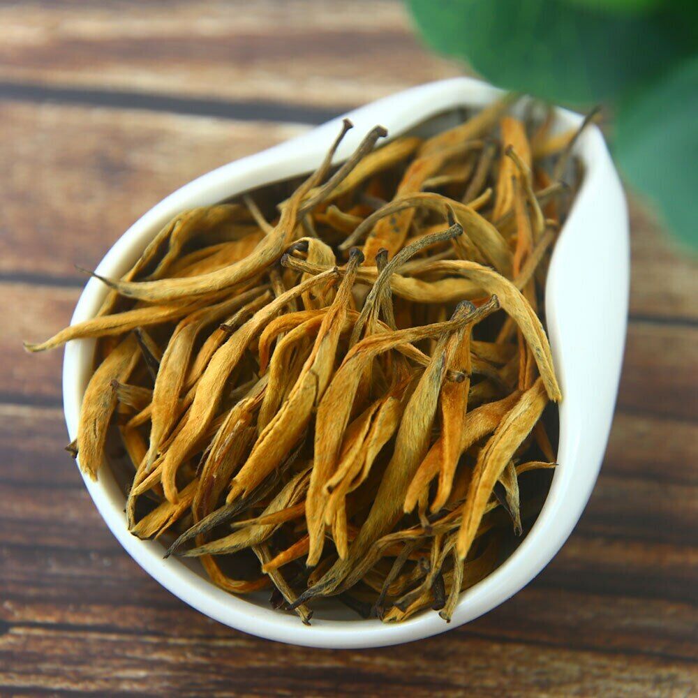 Organic Yunnan Dian Hong Jinya Emperor Golden Monkey Chinese Black Tea 150g Secondary image