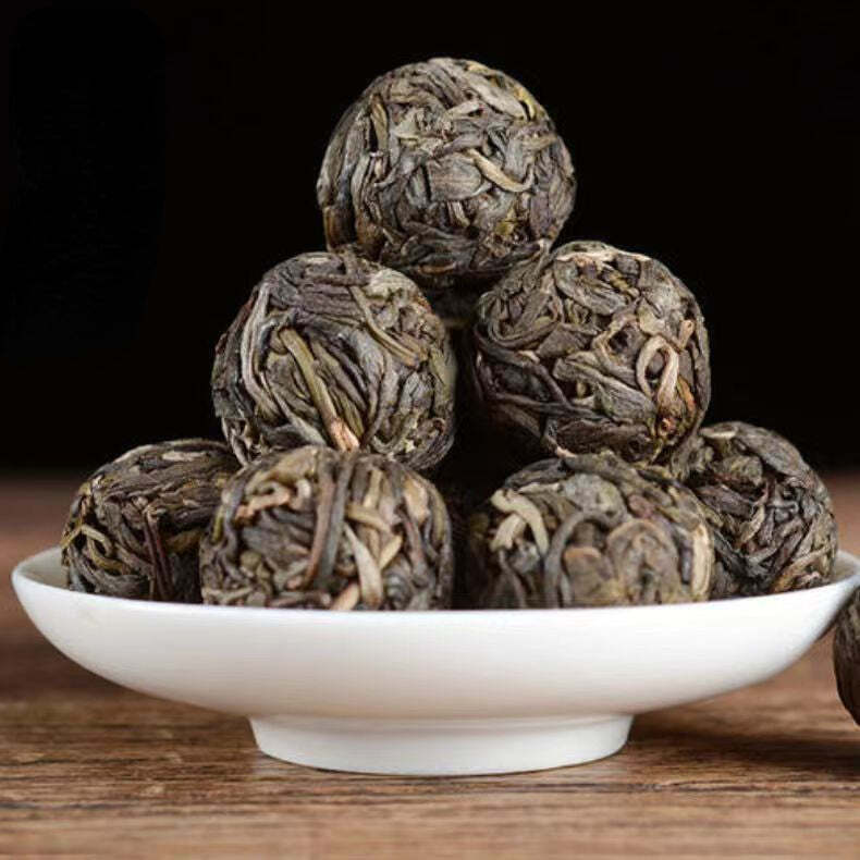 Portable Ripe Pu-erh Tea Ball Raw Puerh Tea Dian Hong Black Tea Pu'er White Tea