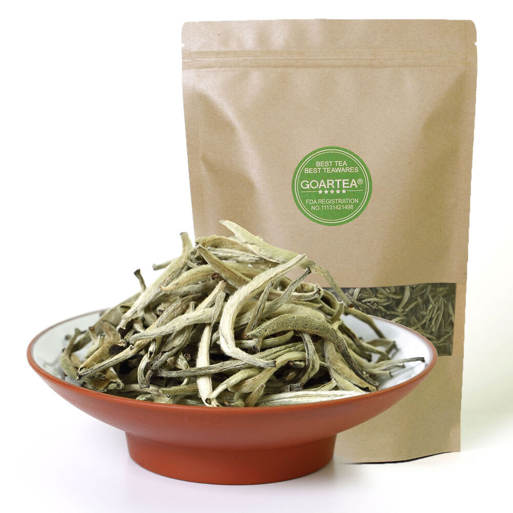 HelloYoung HELLOYOUNG Premium Silver Needle White Tea Baihao Yinzhen Chinese Tips Loose Tea Main image