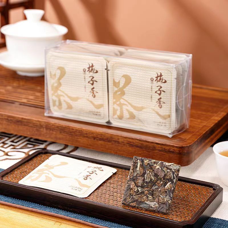 30Pcs Mini Fuding White Tea Brick Meizixiang Gongmei Old White Tea Benefits Tea Secondary image