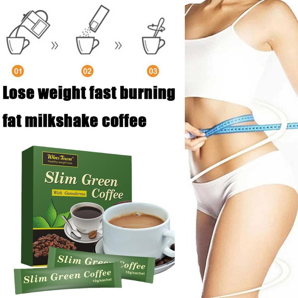 Weight Loss Detox Tea 18pcs Box Slim Green Coffee with Ganoderma Secondary image