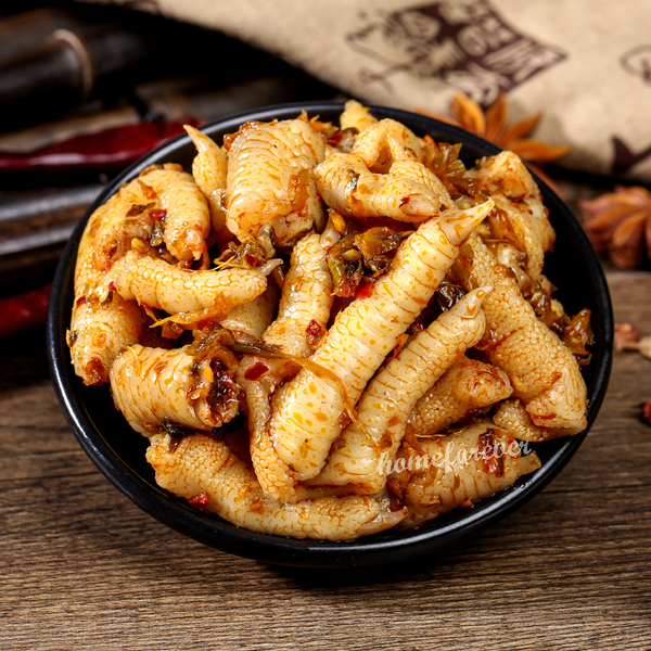 500g Youyou Chicken Feet Mixed Flavor Chinese Specialty 有友迷你小包装凤爪山椒椒香酸菜混合口味