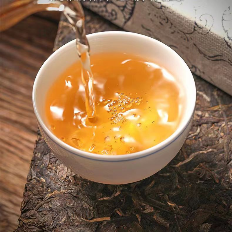 250g Yunnan Puerh Raw Tea Brick Menghai Pu-erh Shengcha Old Tree Pu'er Tea