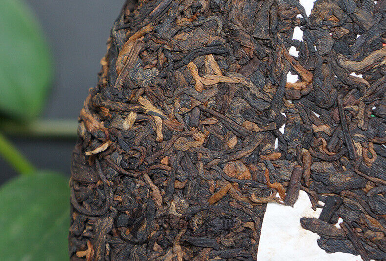 Xiaguan FT7573 Puerh Puer Ripe Tea Cake 357g High Mountain Arbor Materials