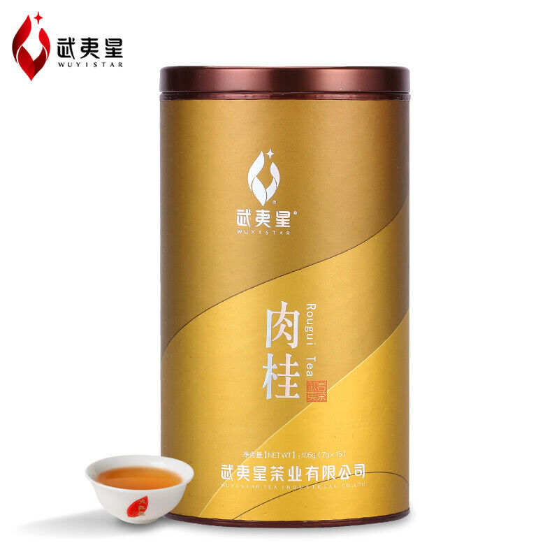 HelloYoung Wuyi Star New Rou Gui Rougui China Cinnamon Wu Yi Oolong Rock Tea Yan Cha 105g Main image