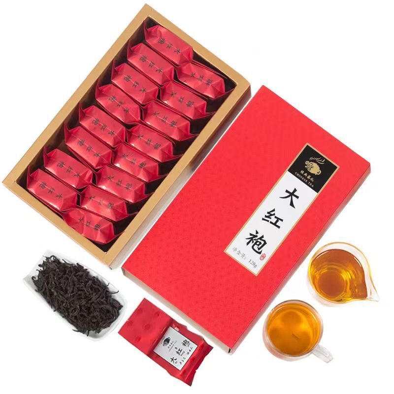 120g Da Hong Pao Oolong Tea Chinese Black Tea Loose Leaf Organic Red Tea Bagged Main image