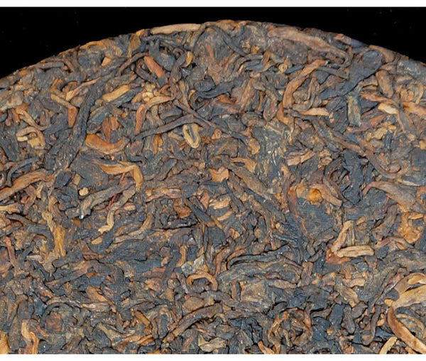 "Red Dragon" Menghai Golden Buds Ban Zhang Ripe Puer Tea Shu Pu-erh 357g