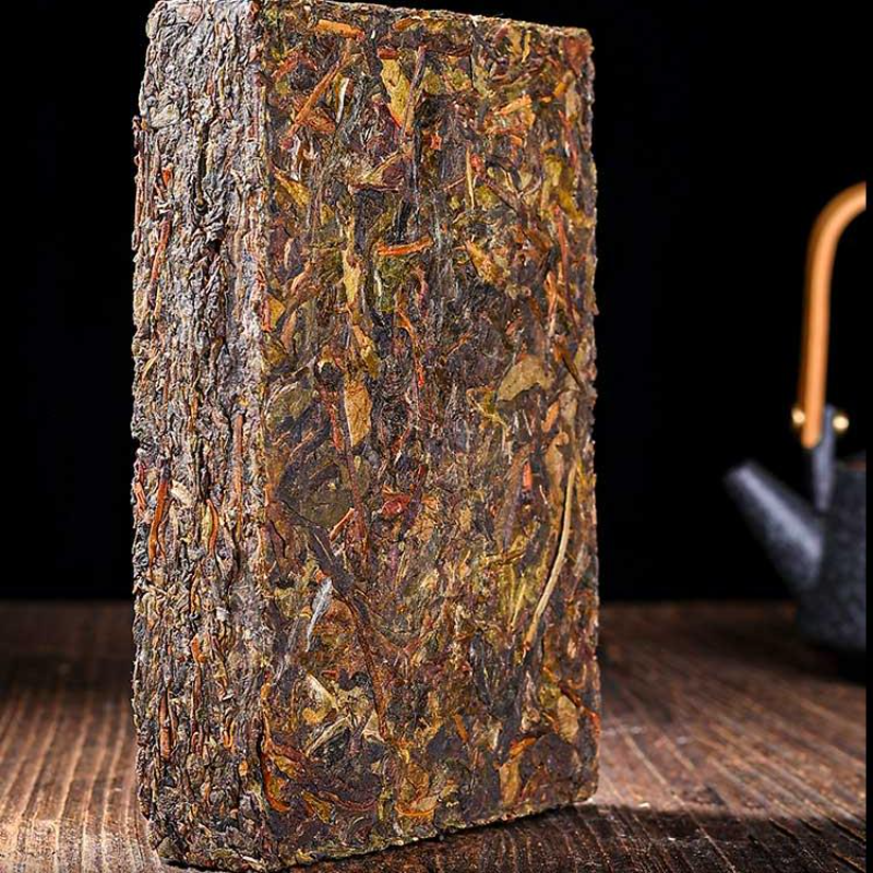 500g Pu-erh Raw Tea Brick Iceland Old Tree Pu'er Shengcha Yunnan Pu-erh Tea Secondary image