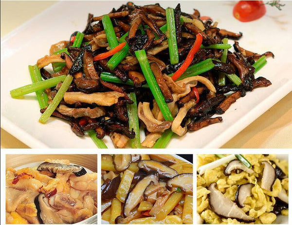 HelloYoung Dried Shiitake Mushrooms Wooden Organic Kitchen Health Green Food Natural Fungus