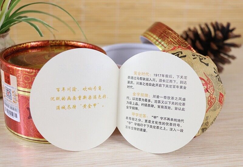 HelloYoung Pu'er Tea Xiaguan A Character TuochaCha100g/Box Jia Zi Tuocha *Yunnan