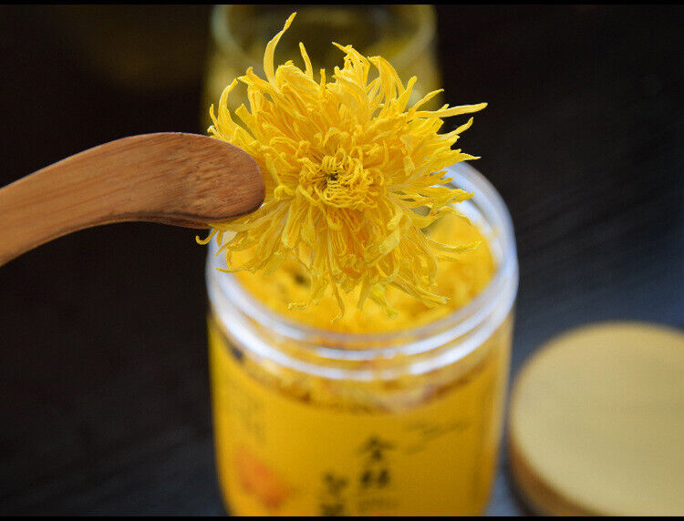 HelloYoung Chinese Chrysanthemum Tea Huangshan Golden Silk Chrysanthemum Blossom Tea 20g