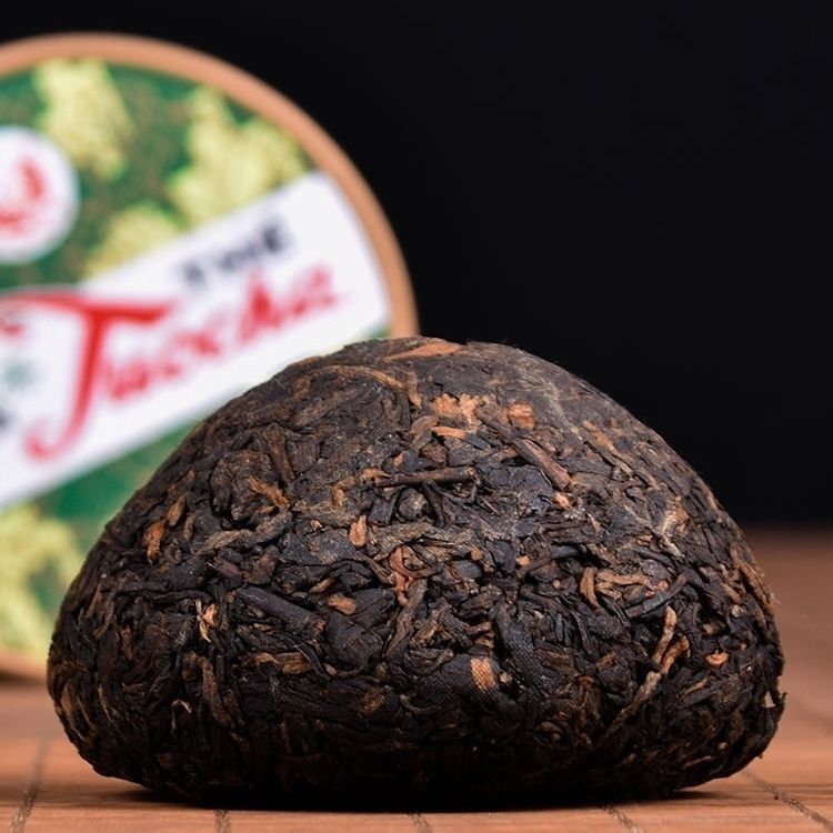HelloYoung Xiaguan Xiao Fa Tuo Tea Tuo Cha Puer Tea Ripe Puerh Yunnan Tuocha 100g Box Secondary image