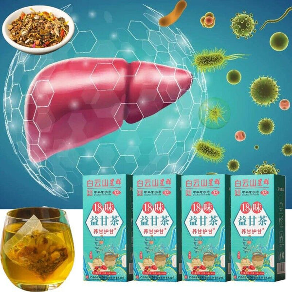 18 Flavors of Liver Protection Tea Chinese Nourishing Protect Care-Everyday 5Box