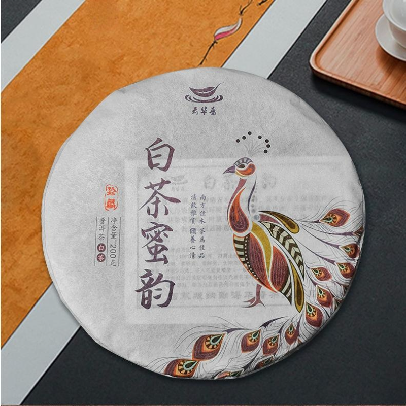 White Tea Cake 200g Premium Pu-erh  Big Leaf Puerh Tea Old  Tea Main image