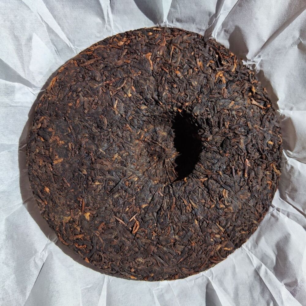 HelloYoung YU BANG Pu'er Ripe Tea Banzhang Classic Menghai Flavor Yunnan Puer Tea 357g
