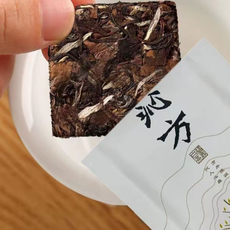 50pcs Gongmei Organic Old White Tea Fuding White Tea Brick Chinese Tea Benefit Secondary image