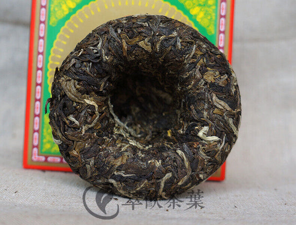 HelloYoung CANGER TuoCha 100g * Yunnan Xiaguan Raw Pu'er Tea Puer Pu Erh In Nice Box