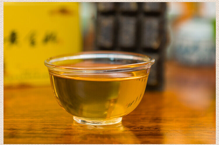 45g Mini Gold Tea Brick Chinese Yellow Tea