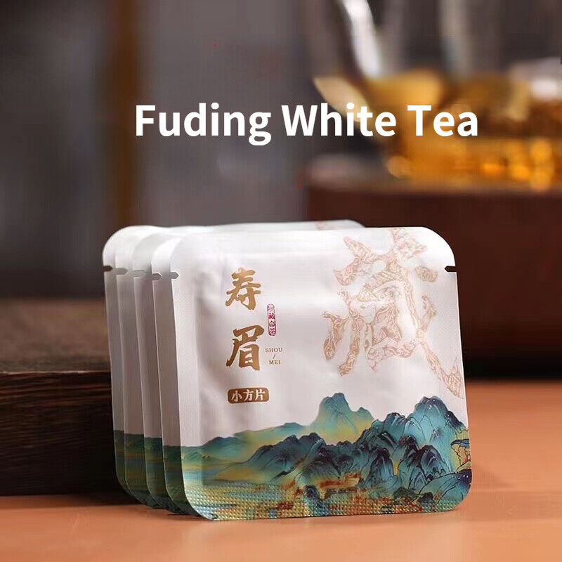 30Pcs Fuding Organic White Tea Chinese Tea Premium White Tea Brick Healthy Drink Secondary image