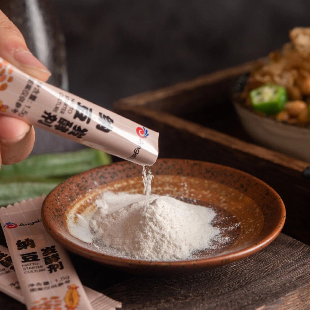 Angel Natto Starter Culture 24 Packs DIY Natto Fermentation Powder 安琪酵母纳豆发酵剂