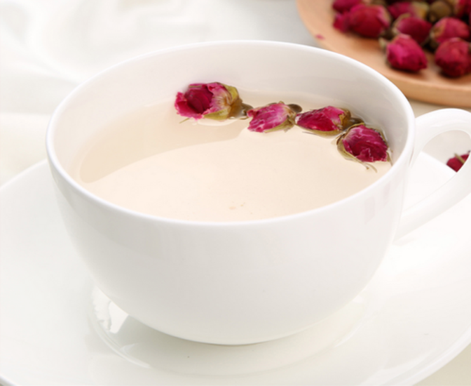HelloYoung Red Rosebud Rose Buds Flower Floral Premium Organic Chinese Loose Herbal Tea