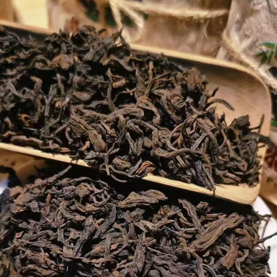 300g Yunnan Aged Pu-erh Tea Loose Leaf Old Pu'er Ripe Tea Puerh Cooked Tea Secondary image