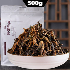 HelloYoung Tea2023 Chinese Tea Black Tea FengHetang Dian Hong Yunnan Dianhong Maofeng Tea 500g