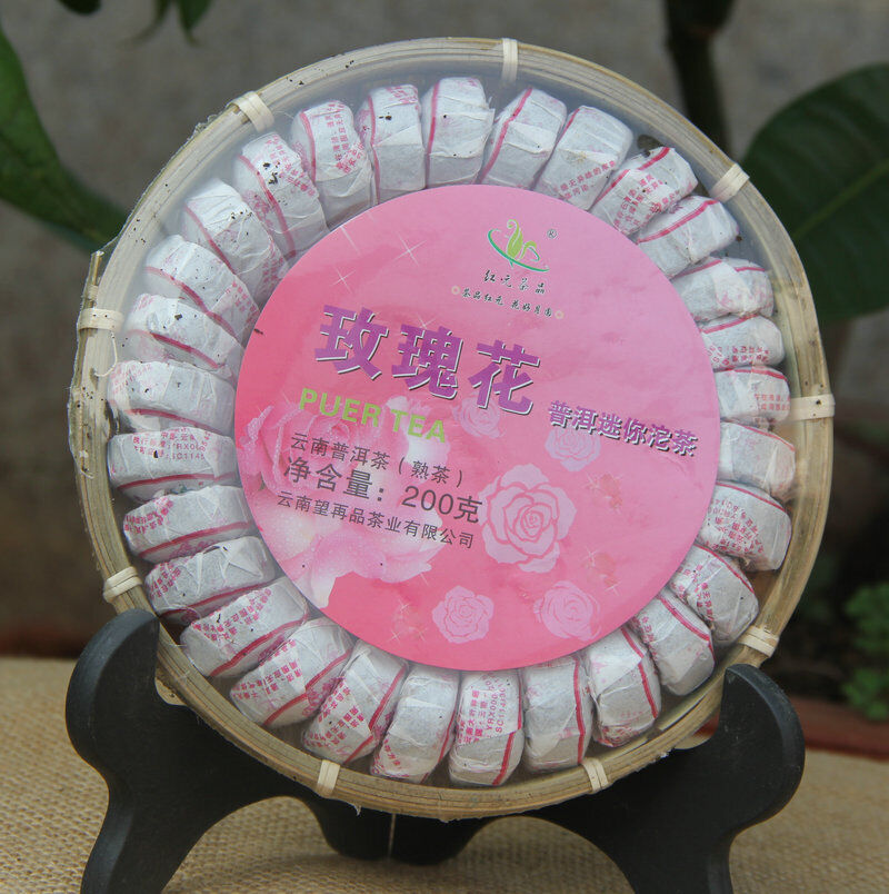200g Hongyuan Tea Pu'er Tea Mini Tuo Tea [Rose Tuo] Cooked Tea Secondary image