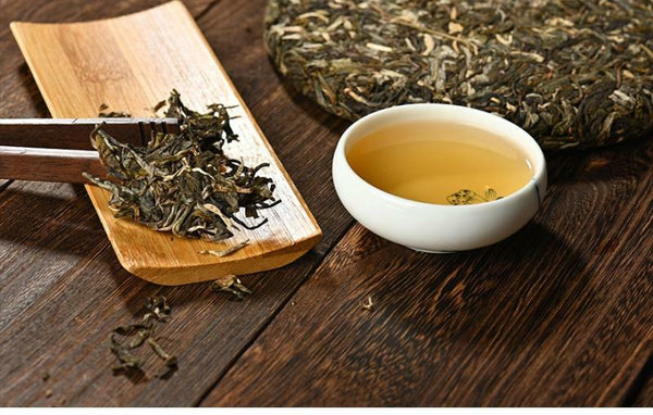 357g Menghai Banzhang Shen Puerh Tea Old Tree Raw Puerh Tea Puer Tea Cake