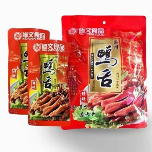 480g Food Snack Vacuum-packed Duck Tongue 中年小鸭舌- Main image