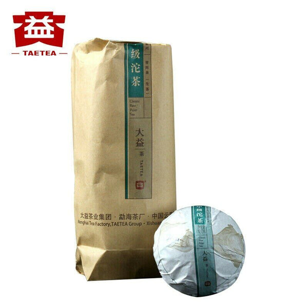 HelloYoung Yr TAETEA Classic Raw Pu'er Tea JIA JI TUO CHA Dayi Pu-erh Puerh Sheng 500g