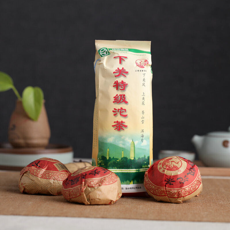 XIA GUAN TE JI TUO CHA 2010 Yunnan Tuocha Puer Puerh Pu-erh Tea Raw Pu'er 500g Main image