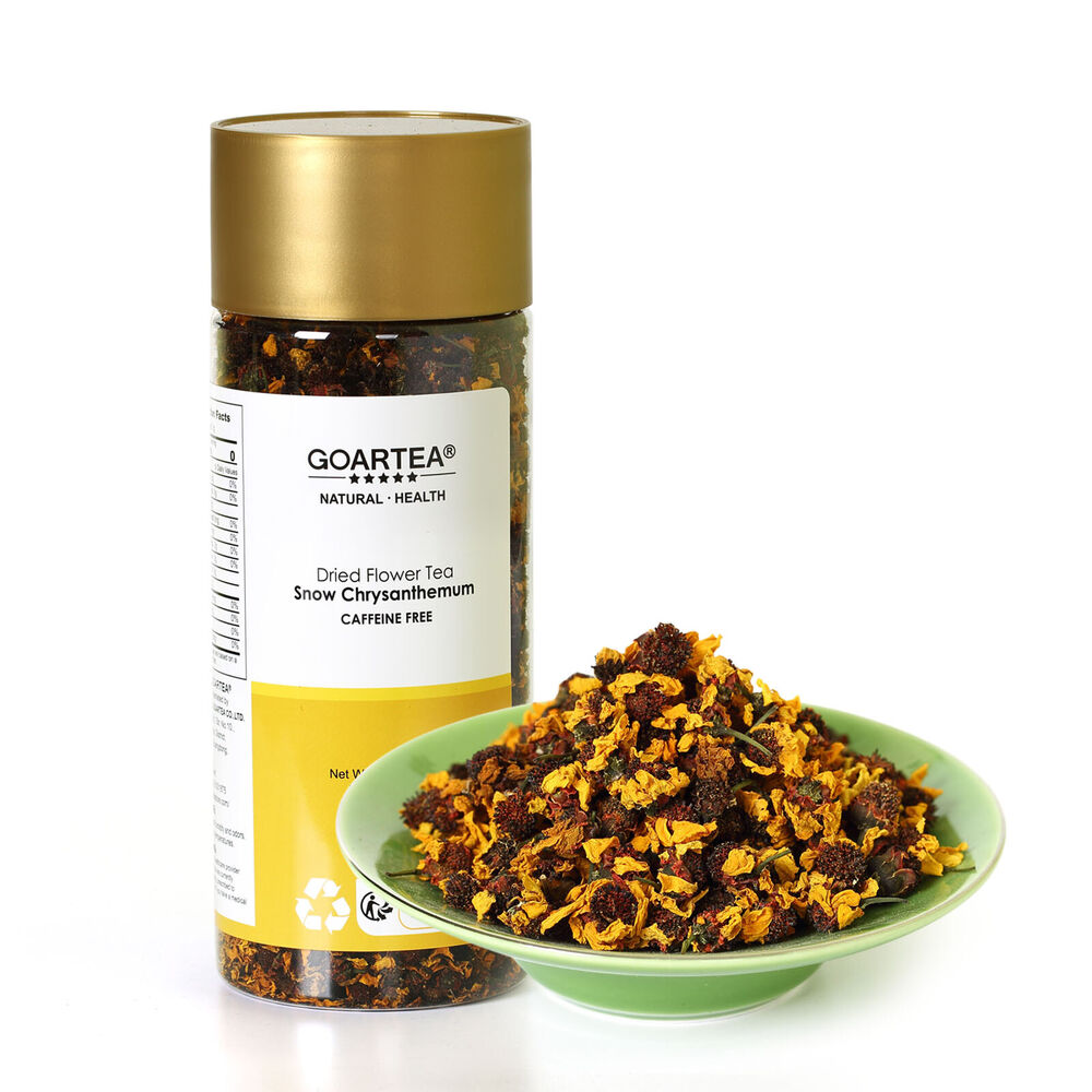HelloYoung HELLOYOUNG 100g Premium Snow Chrysanthemum Flower Tea Dried Wild Herbal Bottled Main image