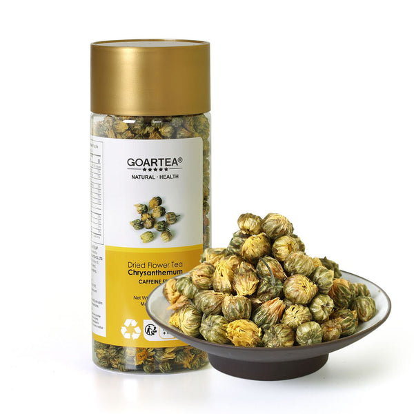 HelloYoung HELLOYOUNG 100g Premium Fetal Chrysanthemum Flower Tea Buds Dried Herbal Bottled