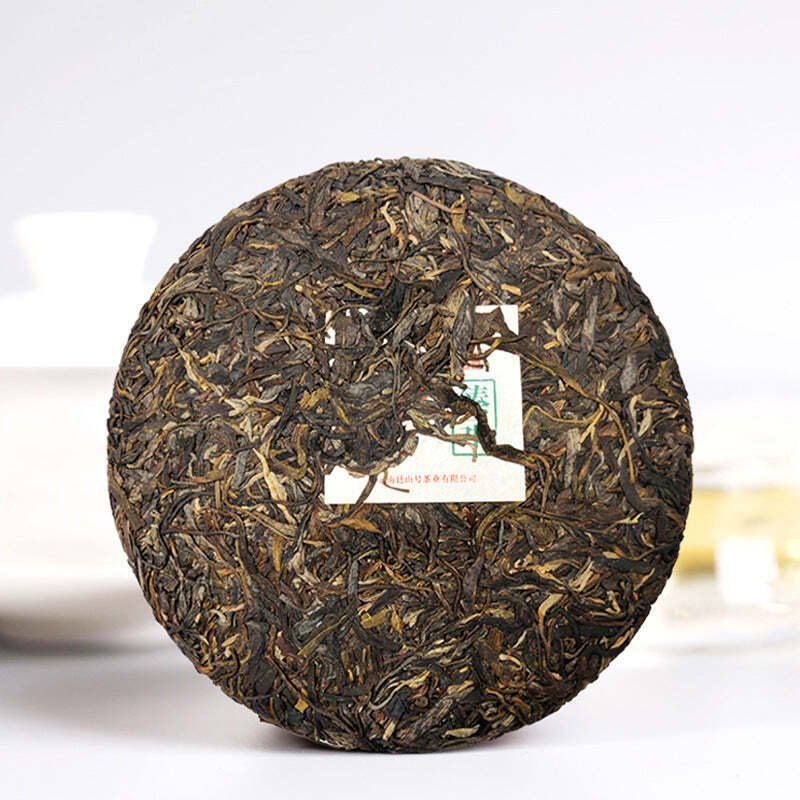 357g Yunnan Puerh Tea Authentic Old Tree Raw Pu-erh Tea Cake Organic Pu'er Tea Secondary image