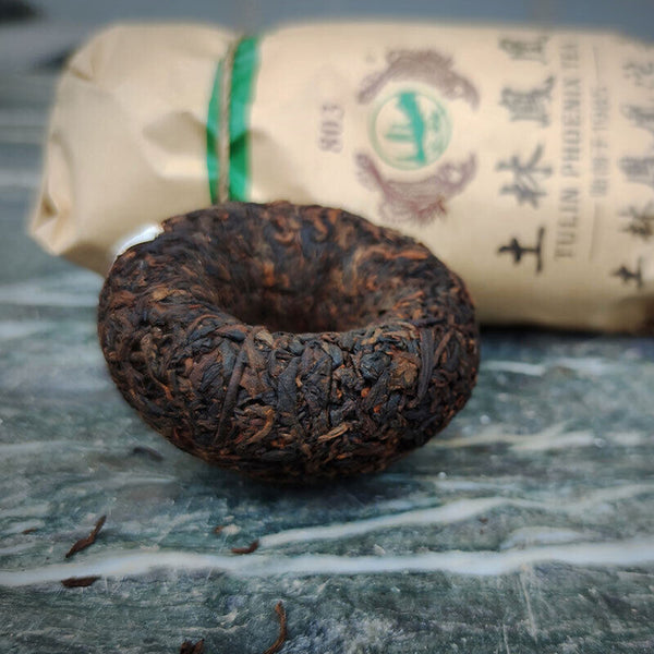 HelloYoung Yr Tulin Phoenix 803 Shu Puer Yunnan Pu Erh Tuo Cha Ripe Puerh Tuocha 500g