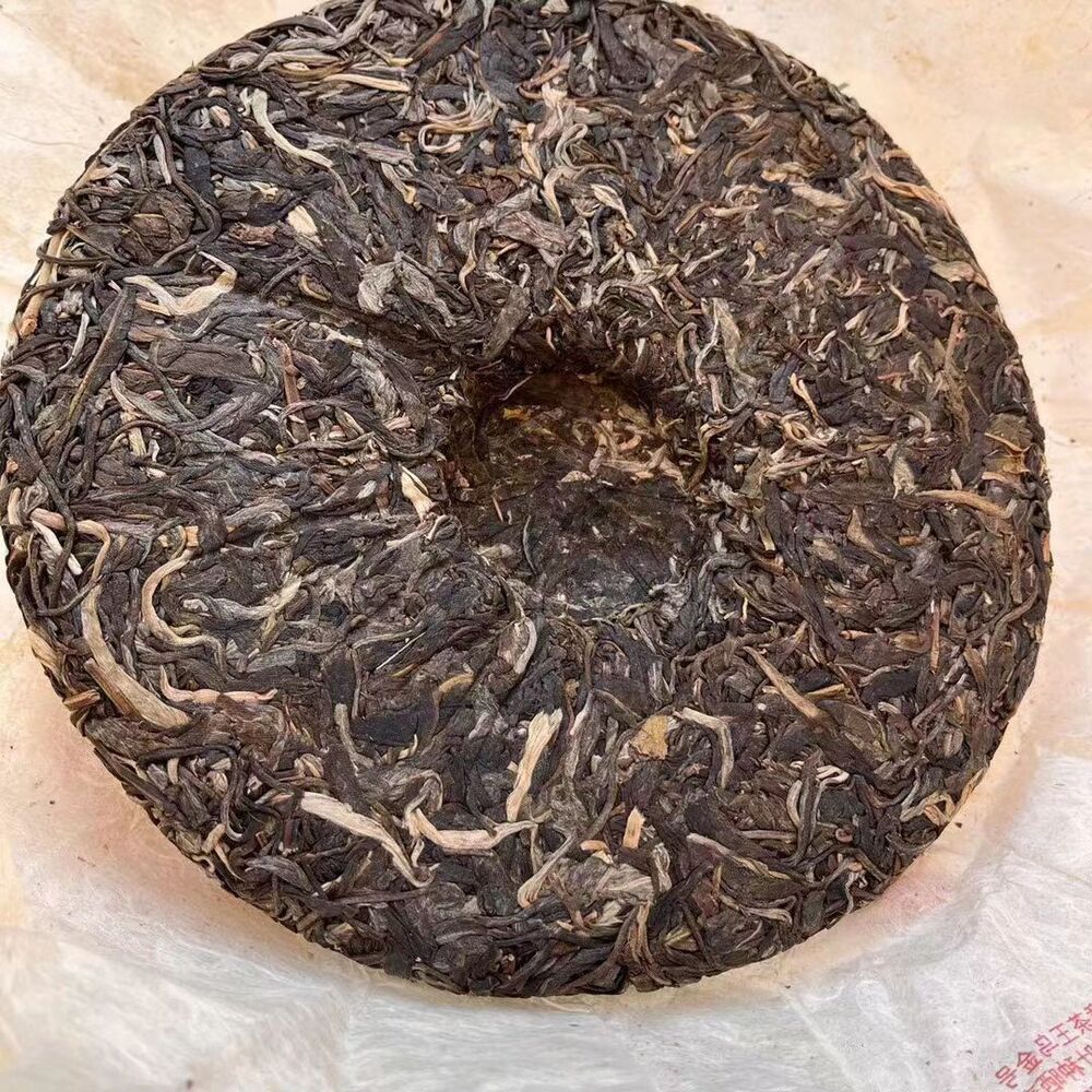 357g Yunnan Puerh Tea Old Pu-erh Raw Tea Cake Wujinhao Pu'er Sheng Cake Tea
