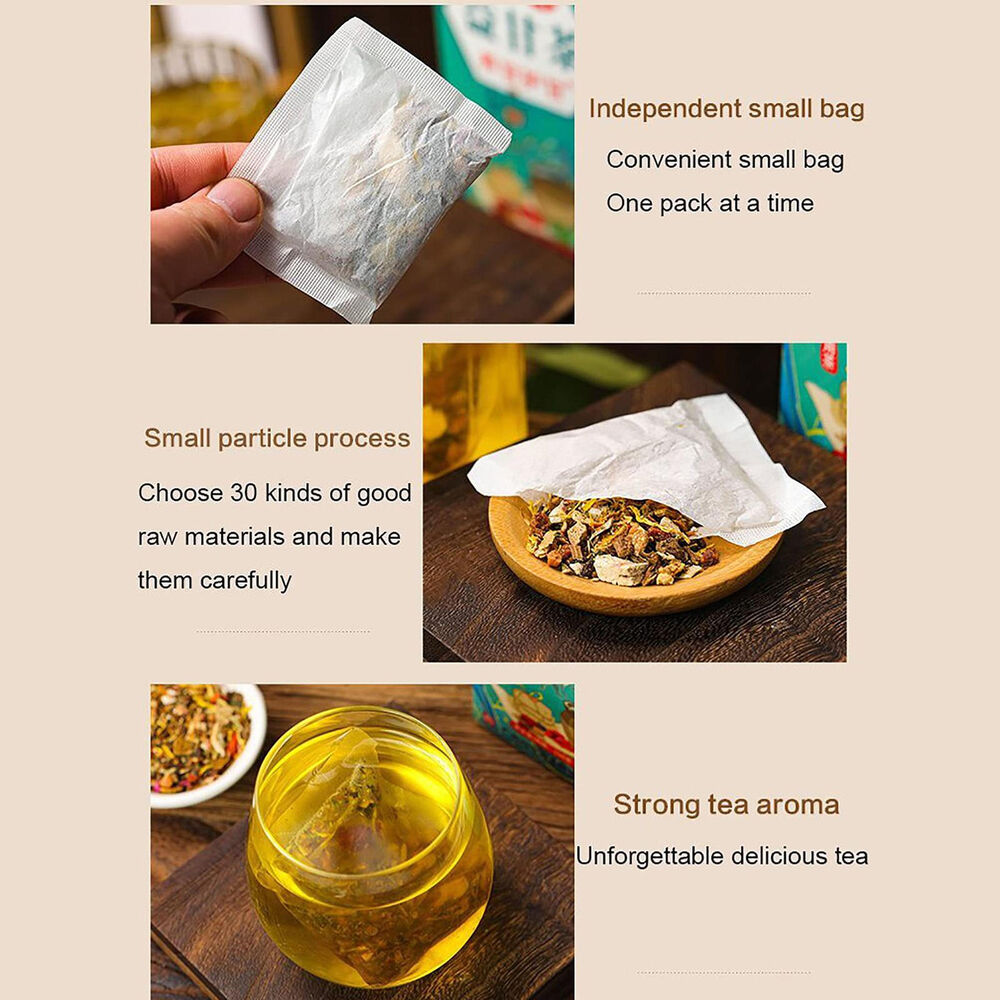 HelloYoung 18 Flavors Liver Care Tea Daily Liver Nourishing Tea Health Preserving 30 Bags